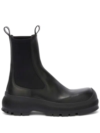 Jil Sander Women Leather Chelsea Boots