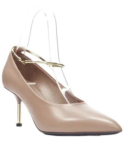 Pre-owned Jil Sander Women's Leather Point Toe Pump (authentic Pre-loved)
