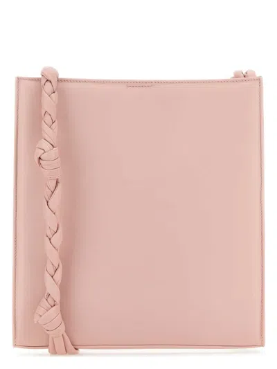JIL SANDER WOMEN'S LEATHER TANGLE SHOULDER BAG