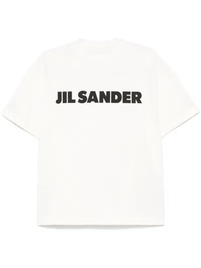 Jil Sander Women Logo Cotton T-shirt