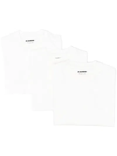 Jil Sander Women Logo Cotton T-shirt