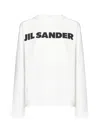 Jil Sander Relaxed Fit White Cotton T-shirt