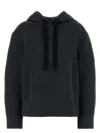 Jil Sander Women's Melange Dark Wool Blend Sweatshirt