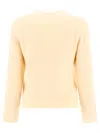 Jil Sander Merino Wool Sweater In Beige