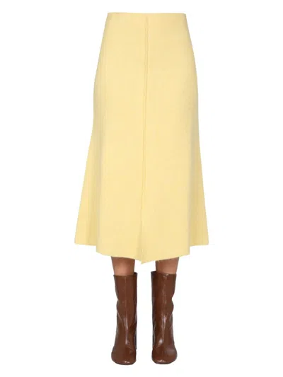 JIL SANDER WOMEN'S MIDI SKIRT