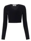 Jil Sander Midnight Blue Wool Sweater