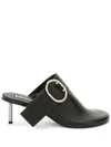 Jil Sander Mule Shoe In Black