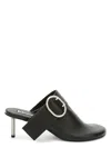 Jil Sander Mule Shoe In Black