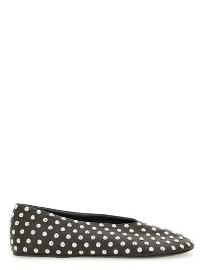 JIL SANDER WOMEN'S NAPPA BALLERINA SANDAL