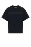 Jil Sander Midnight Blue Cotton T-shirt In Multi