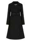 Jil Sander Coat 05 Bonded Soft Diagonal Wool And Nylon