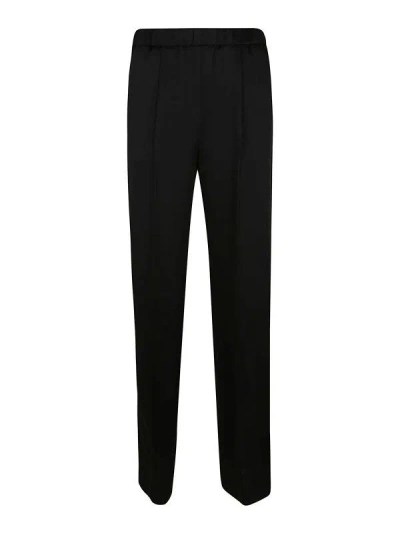 Jil Sander Women's Oversized Pants Black In 001 Black