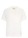 Jil Sander Contrast Logo Cotton T-shirt In White