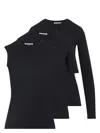 Jil Sander Women's Pack Tres Camisetas Top