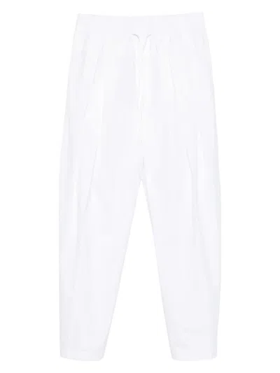 JIL SANDER WOMEN'S PANTALON TABLILLAS AJUSTABLES BLANCO | SIZE DE40 | J02KA0221J45002100