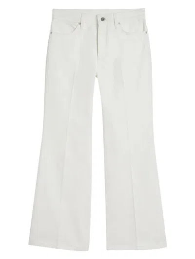 JIL SANDER WOMEN'S PANTALON VAQUERO ACAMPANADO CRUDO | SIZE US27 | J04KA0120J45288102