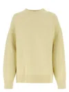 Jil Sander Pastel Yellow Cashmere Blend Sweater