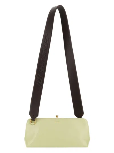 JIL SANDER WOMEN'S PASTEL LEATHER SMALL GOJI SHOULDER BAG