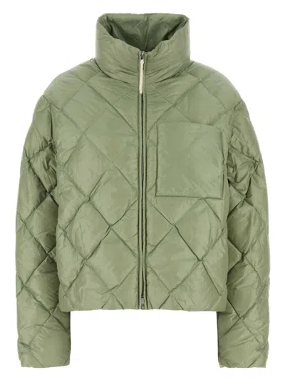 JIL SANDER WOMEN'S PASTEL NYLON DOWN JACKET