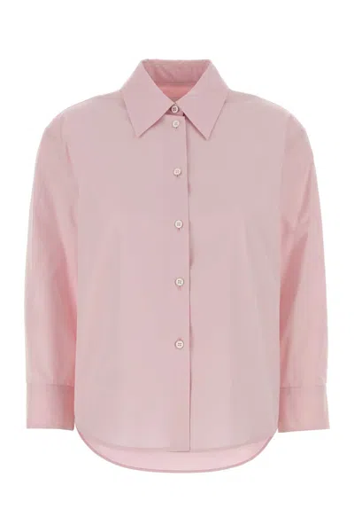 Jil Sander Women Pastel Pink Poplin Shirt