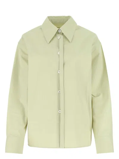JIL SANDER WOMEN'S PASTEL POPLIN OVERSIZE SHIRT