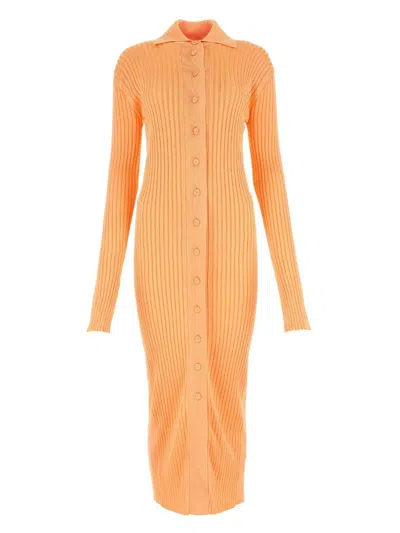 JIL SANDER WOMEN'S PASTEL VISCOSE SHIRT DRESS