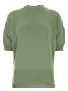 Jil Sander Pastel Green Wool Sweater