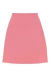 Jil Sander Flared Hemline Mini Skirt In Polyester