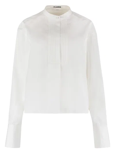 JIL SANDER WOMEN'S POPLIN SHIRT