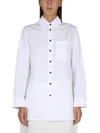 Jil Sander Women Poplin Shirt In White