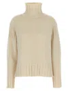 Jil Sander Women Ribbed Detail Sweater In Brown