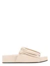 Jil Sander Woman Sandals Blush Size 11 Soft Leather