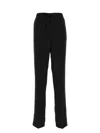 Jil Sander Pure Cotton Chinos Pants With Concealed Closure