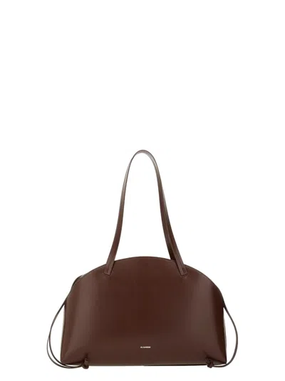 JIL SANDER WOMEN'S SHOULDER BAG CURVE MEDIUM