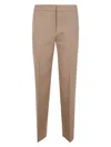 Jil Sander Slightly Cropped Tailored Pant Clothing In Grey