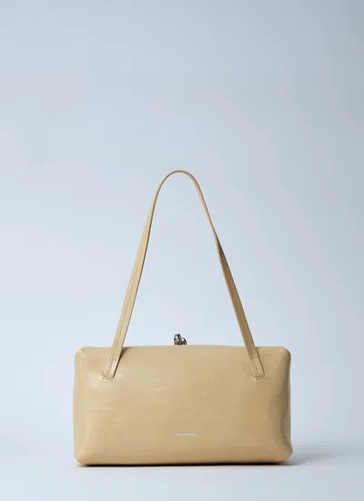 Jil Sander Women Small Goji Pillow Handbag In Cream