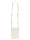 Jil Sander Women's Small Padded Tangle Bag In White