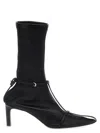 Jil Sander Women Strap Ankle Boots In Black