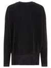 Jil Sander Women's "superfine Cashmere" Sweater In Black