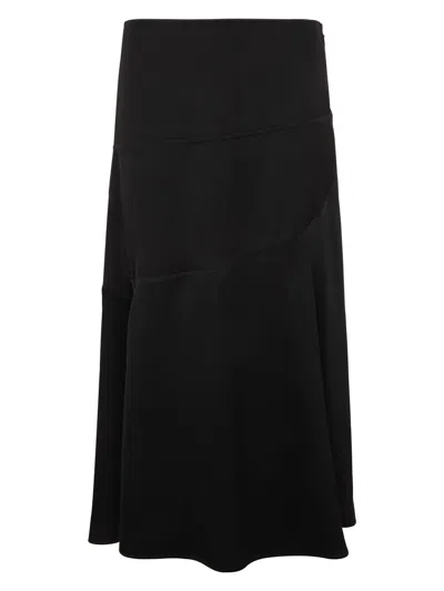 JIL SANDER WOMEN'S SUSTAINABLE FLUID VISCOSE SKIRT 16