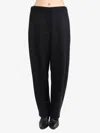 Jil Sander Tapered Trousers In 001 Black