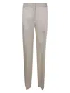 Jil Sander Women's Trouser 92 Aw 22 In Nude & Neutrals