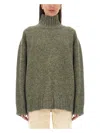 Jil Sander Alpaca Blend Knit Turtleneck Sweater