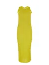 Jil Sander Green Viscose Dress