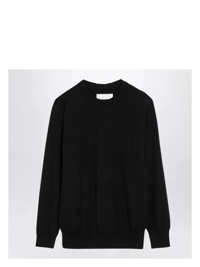 JIL SANDER WOMEN'S WOOL CREW-NECK SWEATER