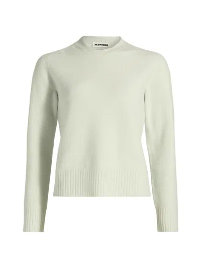 Jil Sander Women's Wool Crewneck Sweater In Neutral