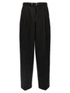 Jil Sander Wool Trousers With Back Pockets And Belt Loops