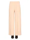 Jil Sander Wool Pants In Nude