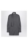 Jil Sander Women's Wool Shirt With Scarf