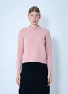 Jil Sander Women Wool Sweater In Pink